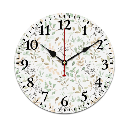 Wooden Wall Clock-9.84"x9.84"/ 25x25cm