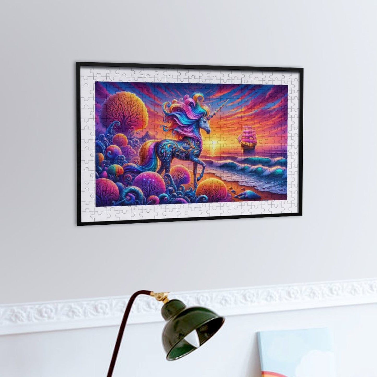 Wooden Picture Puzzle - Unicorn