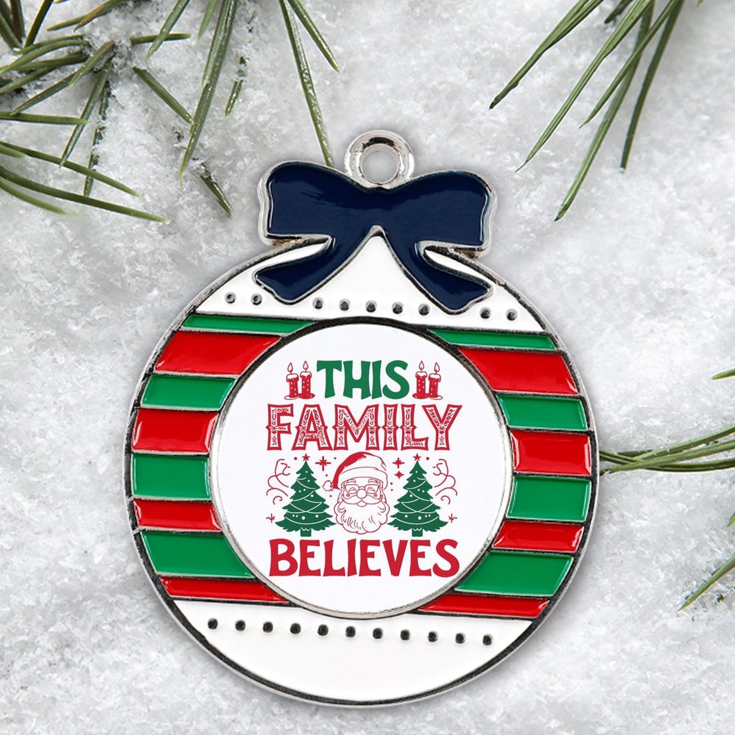 Alloy Christmas Pendant