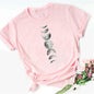 Moon Print T-shirts for Women Harajuku Summer T Shirt New Fashion Black Tops Funny Female T-shirt Casual Tee Woman Clothes