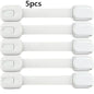 Baby Safety Lock Drawer Child Safety Cabinet Locks Adhesive Cabinet Drawer Door Latches Baby Safe Straps