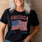Patriotic Eagle and Flag 250 Years 1776-2026 4th of July T-Shirt for Men Women Couple T-shirt