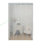 G5AB Simple Silver Window Curtain Permanent Polyester Net Insect Blocking Contemporary Fashion