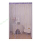 G5AB Simple Silver Window Curtain Permanent Polyester Net Insect Blocking Contemporary Fashion