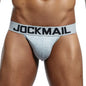 JOCKMAIL Brand mens bikini Gay underwear Sexy mens string bikini briefs cuecas calzoncillos hombre slip Cotton mens panties