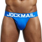 JOCKMAIL Brand mens bikini Gay underwear Sexy mens string bikini briefs cuecas calzoncillos hombre slip Cotton mens panties