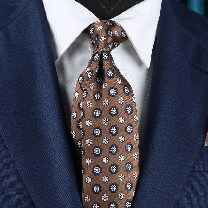 Mens Ties Brown Neckties Business Necktie Zometg Ties Fashion Green Necktie Mens accessories Wedding Ties Mens Gift