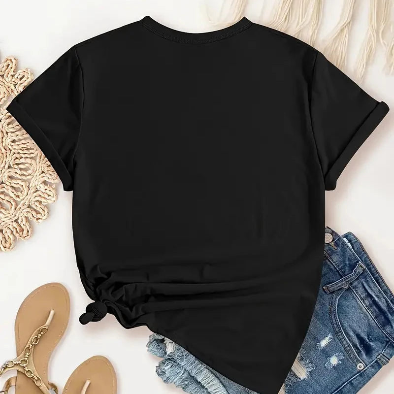 New Summer Women T Shirt 1898 Brooklyn New York Print Short Sleeve T-Shirts Warm Casual Streetwear Hip Hop Y2k Clothes Tops