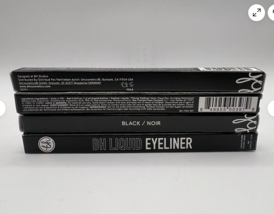 BH Cosmetics Liquid Eye Liner, 0.4 Ounce Black