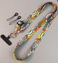 Adjustable Crossbody Phone Lanyard Neck Strap Tribal Retro Bohemian Pattern Fabric Hanging Chain With Metal Hook For Smartphone.