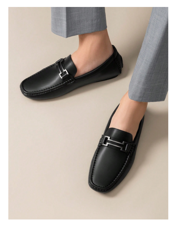 Men's Faux Leather Driving Penny Loafers Boat Shoes – Casual Comfort For Everyday Wear And Stylish Weekend
