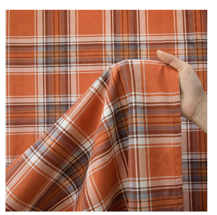 72 X 72 Inch Plaid Shower Curtain