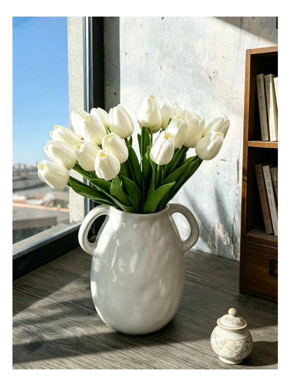Real Touch Artificial Tulip Flowers, Faux Tulips For Decoration, Room Decor