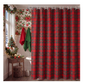 72 X 72 Inch Plaid Shower Curtain
