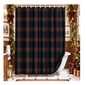 72 X 72 Inch Plaid Shower Curtain