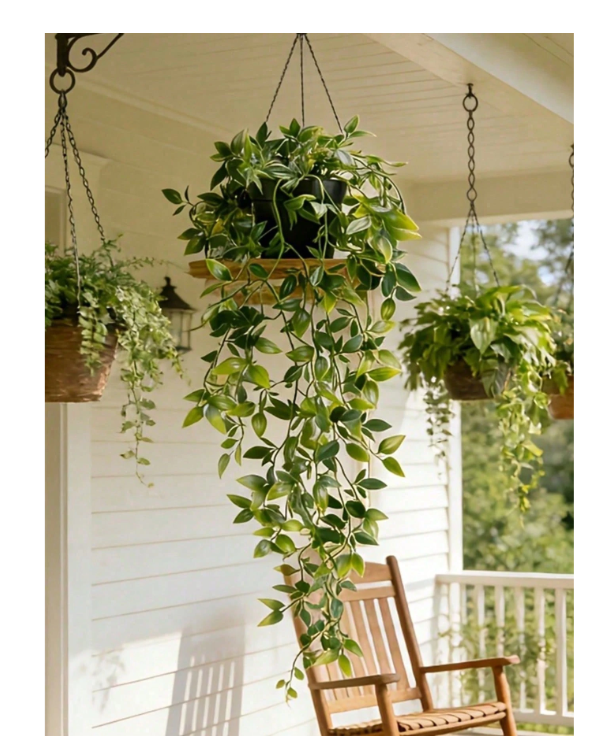 1pc Artificial Hanging Plant | Fake Hanging Plant