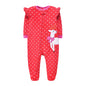 Newborn Baby Boy Girl Rompers Clothes Winter Pajamas Zipper Fleece Fall Infants Outfit Animal Jumpsuit Clothing 0 -12 Months New