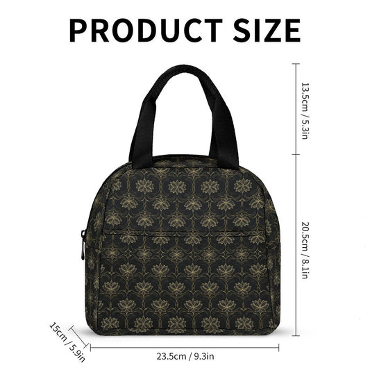 Insulated Lunch Bag with Pocket (All-Over Printing)