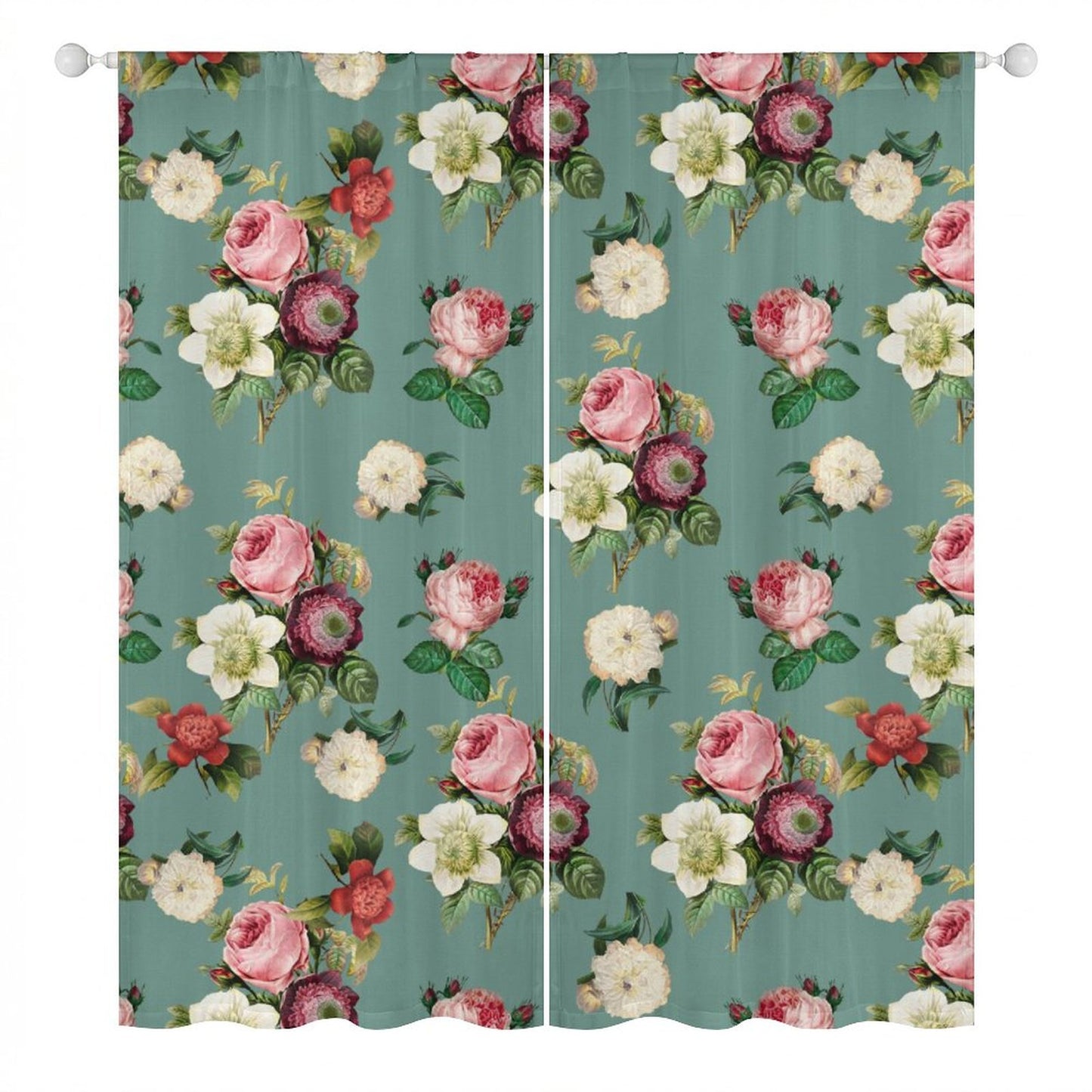 Sheer Curtain Flower