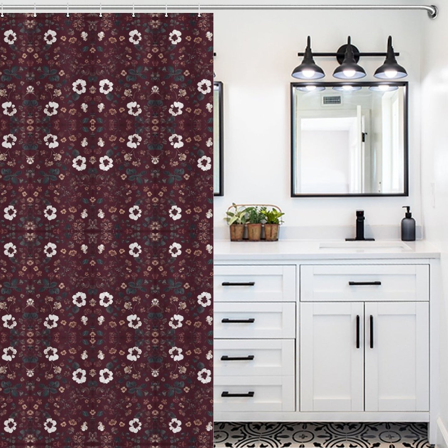 Flower Shower Curtain