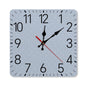 Square Wall Clock-9.8"x9.8"/25x25cm