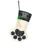Pet Cat Dog Claw Christmas Stocking - Letter N
