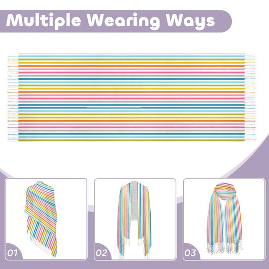 Cashmere-like Tassel Scarf