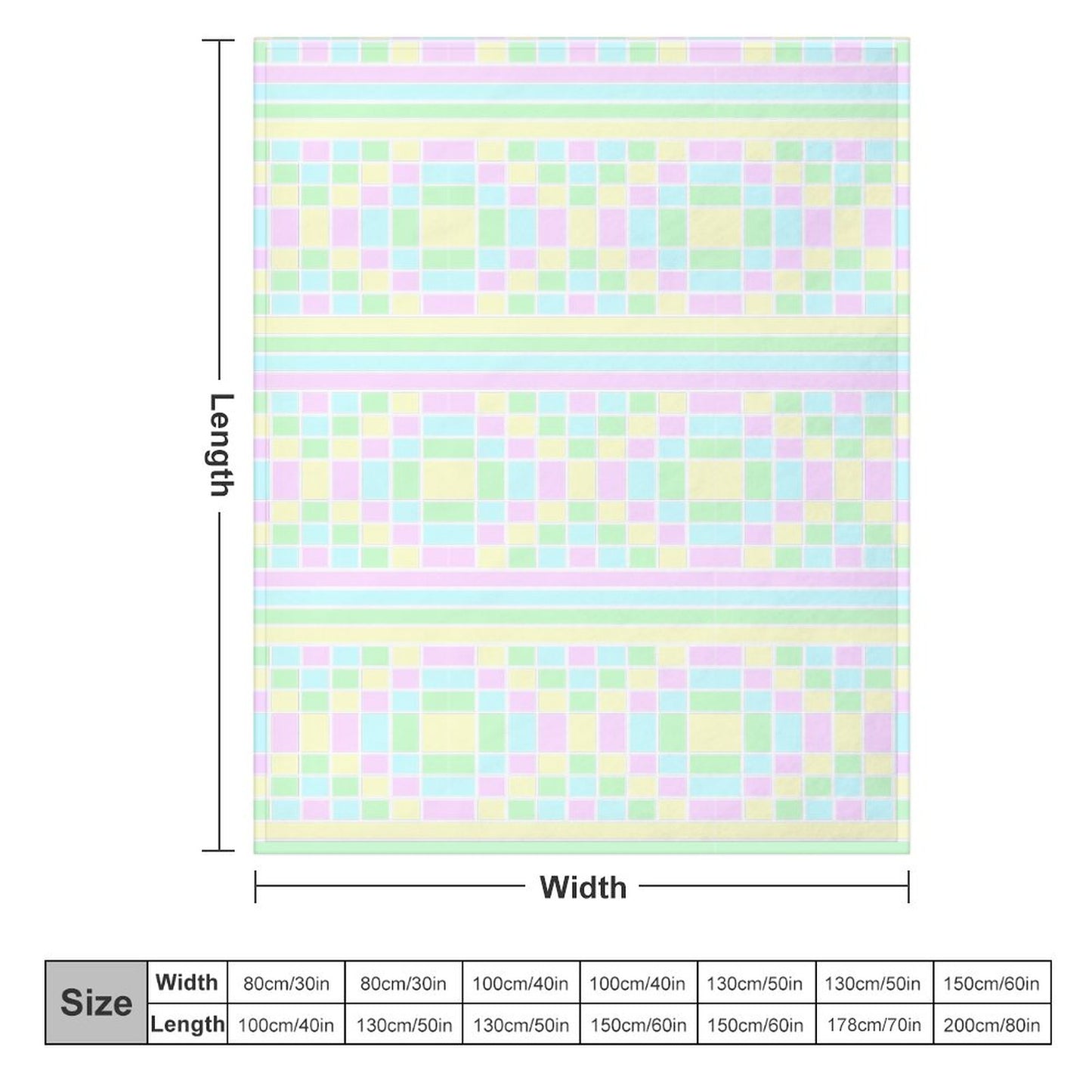 Flannel Blanket (One-sided Printing)-40"×50"