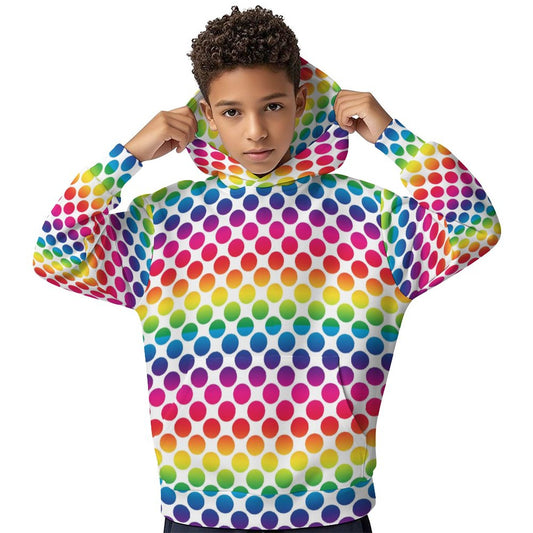 Children's Hooded Sweatshirt without Drawstrings