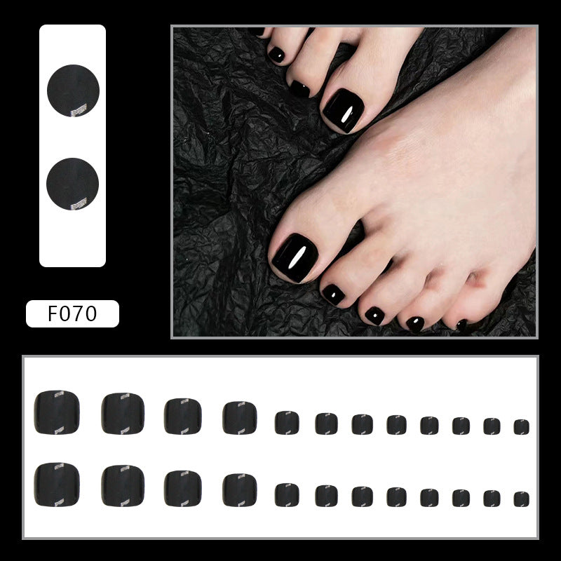 Pure desire French diamond flash ins wind sweet and cool hot girl press-on nails and Press-on toenails special fake nail manicure piece Press-on toenails nail｜365nails