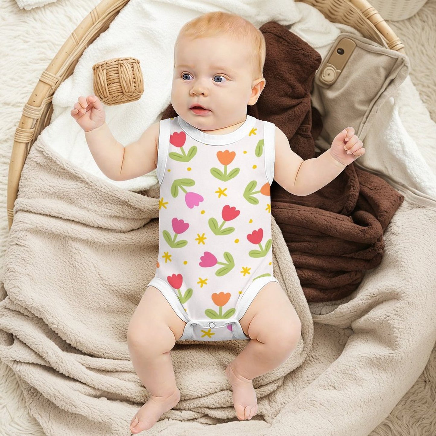 Baby Sleeveless Romper