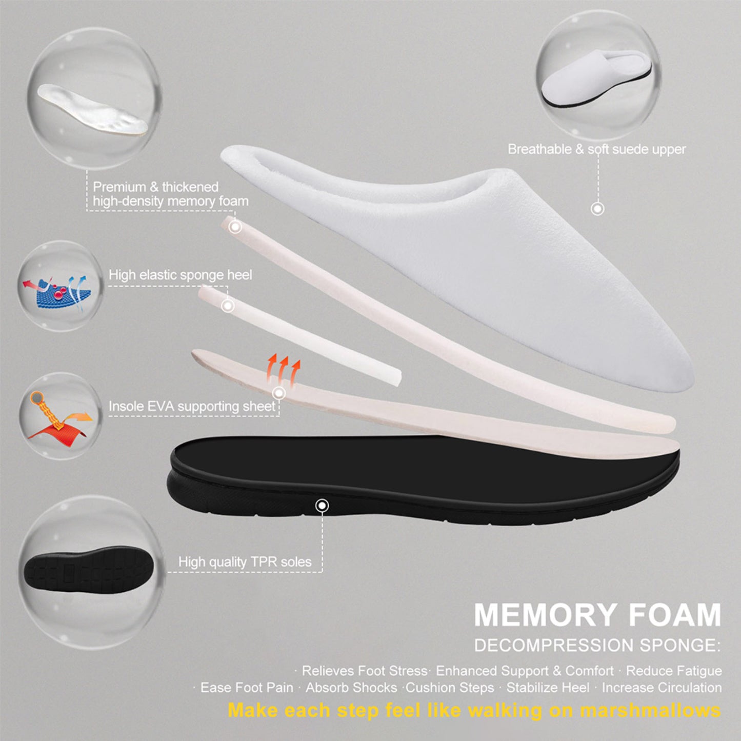 Custom Women's Cotton Slippers for Indoor Wear (All-Over Printing)