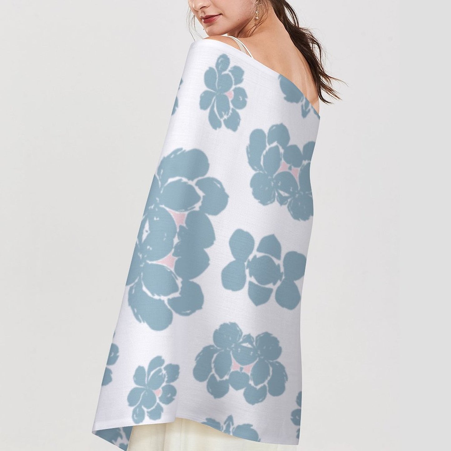 Cashmere-like Tassel Scarf