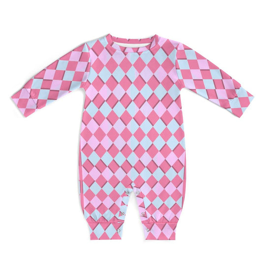 Baby Romper Pink Blue
