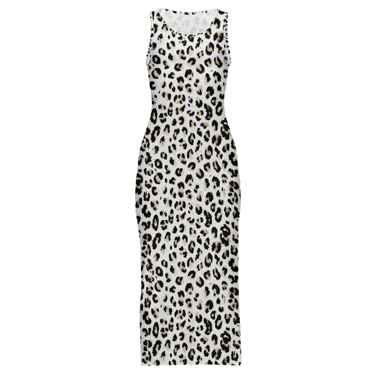 Slit Fitted Camisole Cheongsam