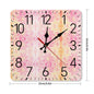 Square Wall Clock-9.8"x9.8"/25x25cm