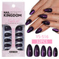 Purple Cat Eye Almond Press On Nails (MOQ=3) – Image 16