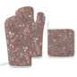 Oven Mitts & Pot Holder Set of 3