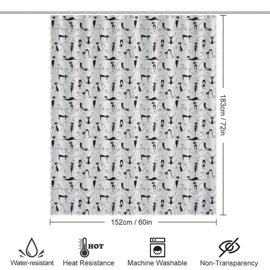 Cat Shower Curtain