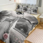 3-Piece Bedding Set-90"x90"/ 229x229cm (Dual-sided Printing)