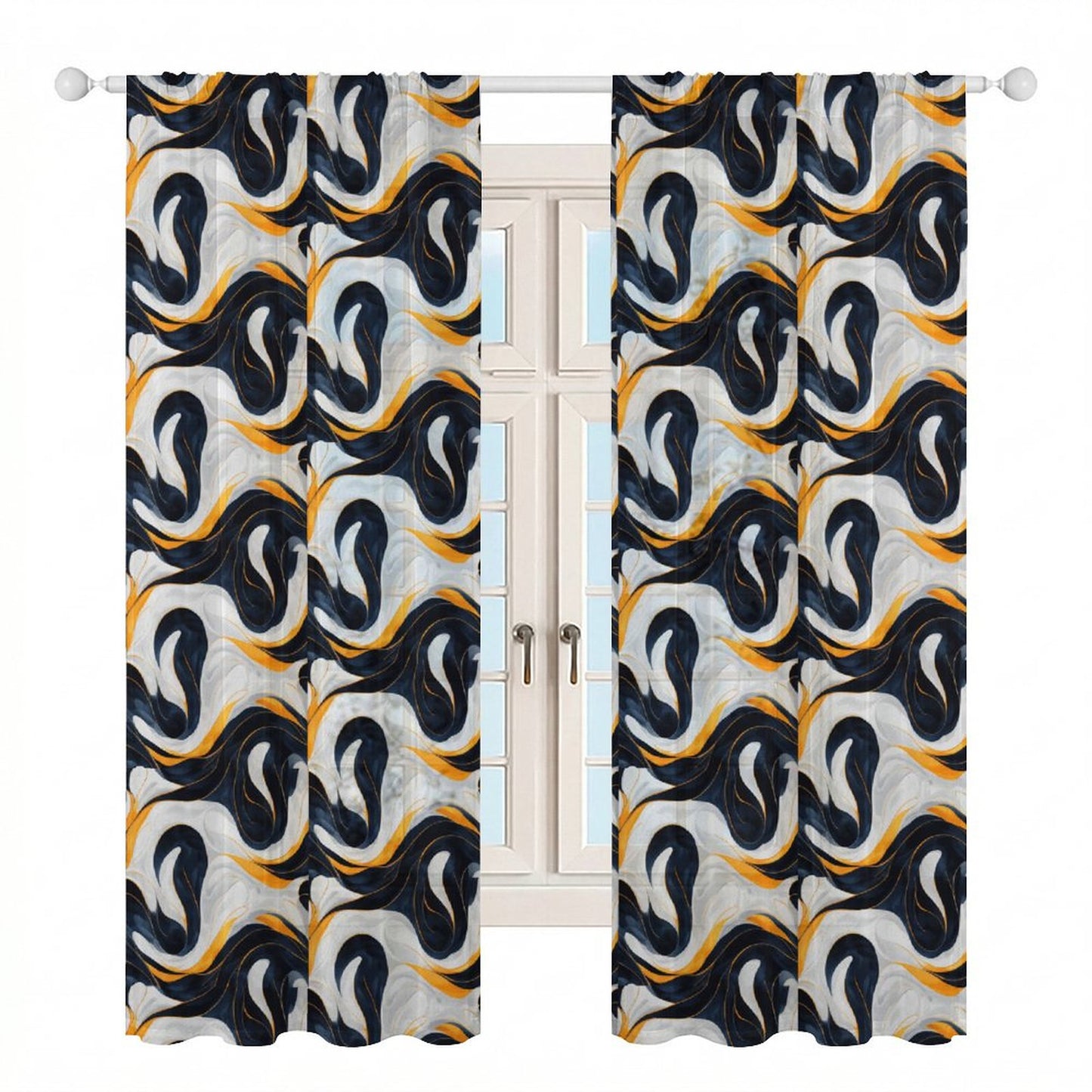 Sheer Curtain Multicolor