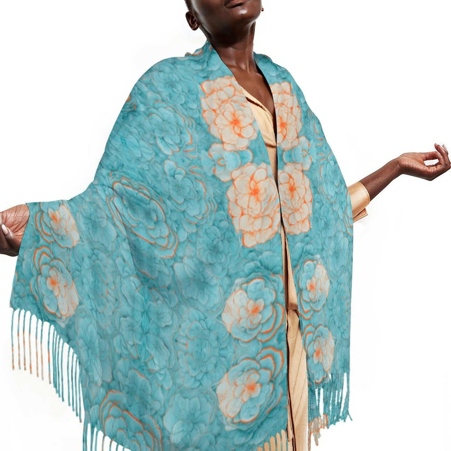 Cashmere-like Tassel Scarf