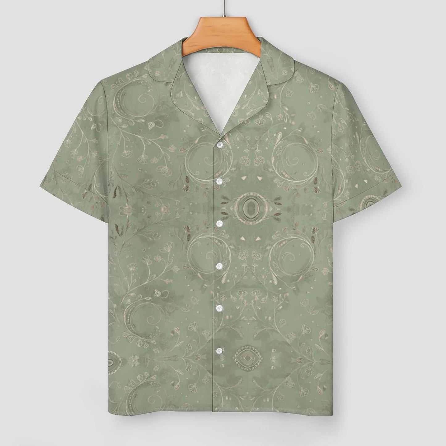 Worn-effect Fabric Women Satin Pajama Set