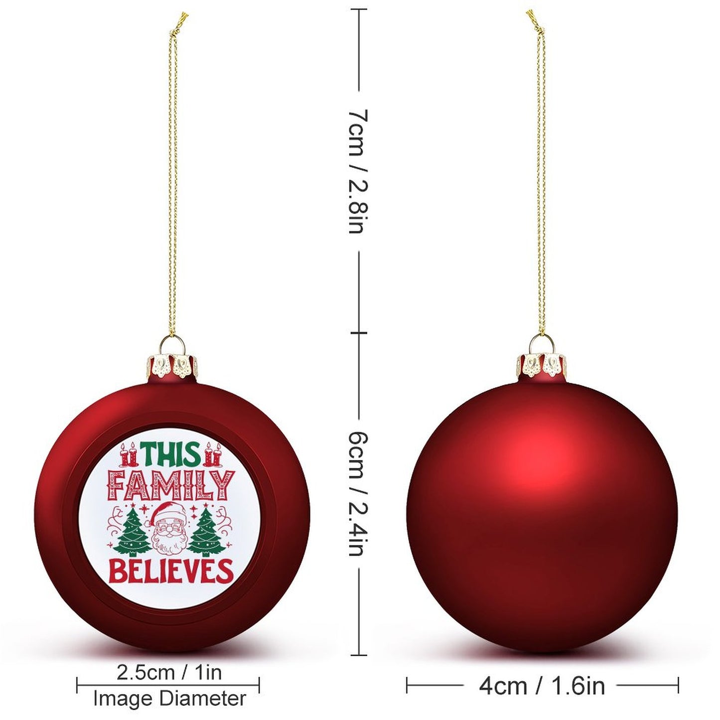 Custom Christmas Ball