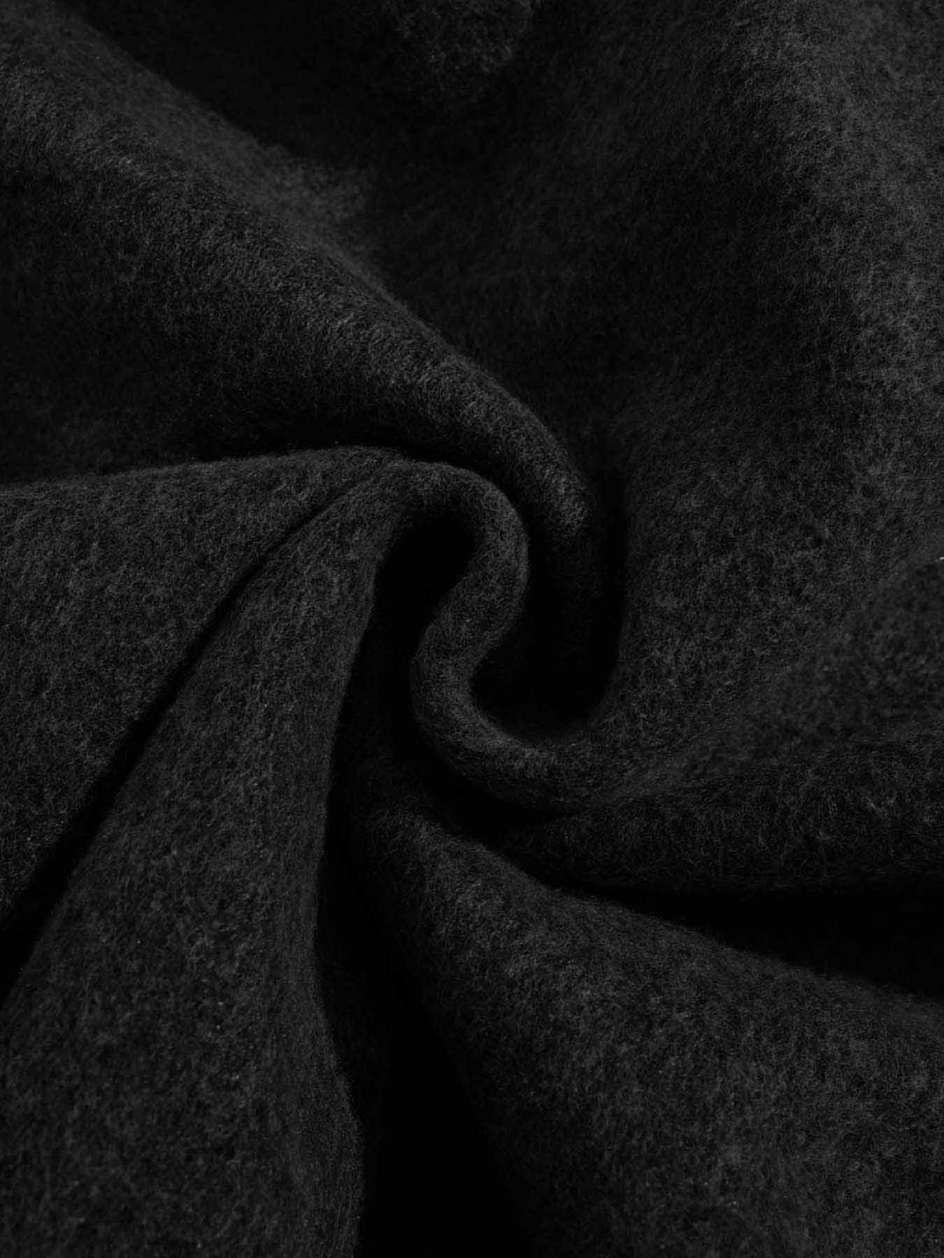 Cotton Hooded Sweatshirt with Drawstring-Pullover Shirts