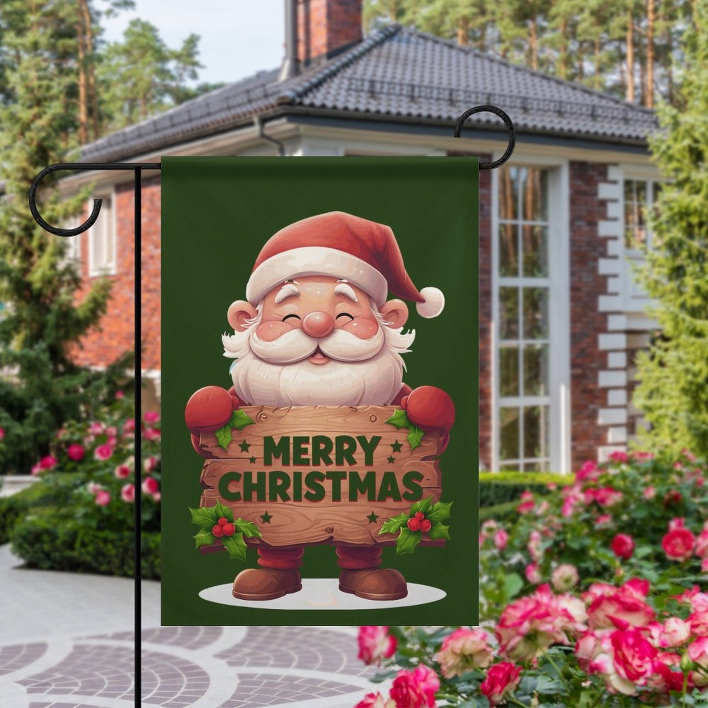 Garden Flag (2 Pics on 2 Sides)-12"x18"