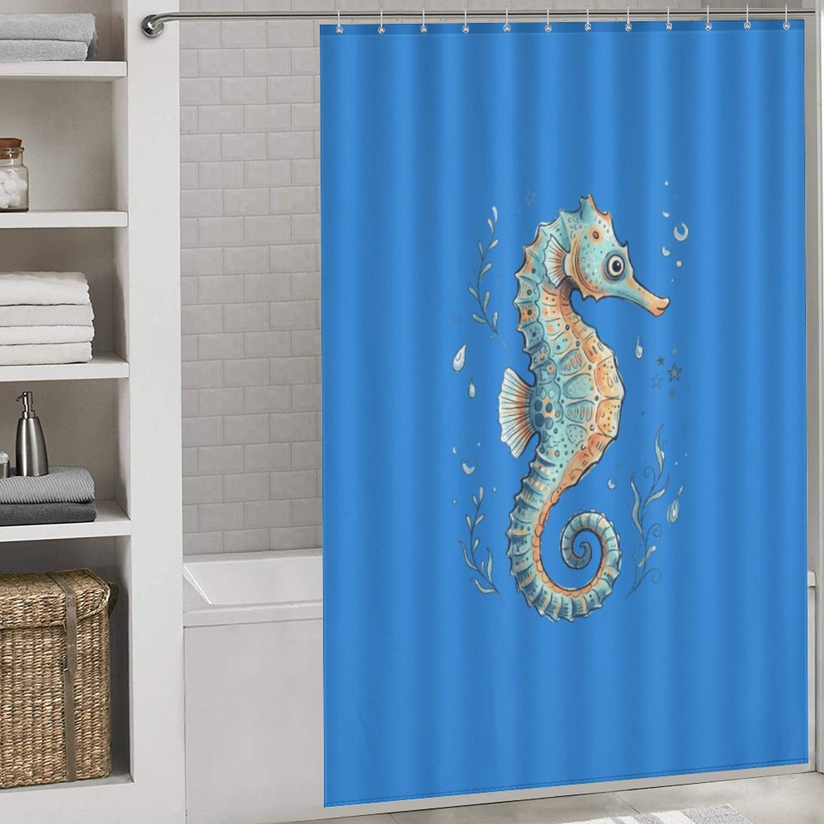 Seahorse Shower Curtain