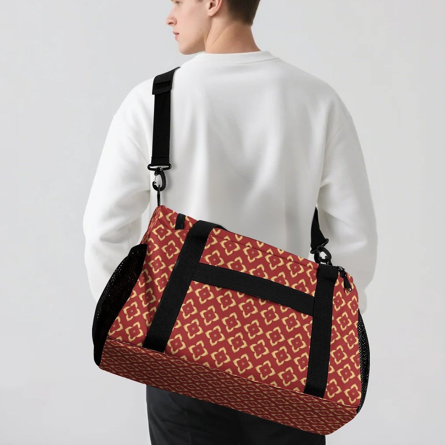 Travel Duffel Bag - Red