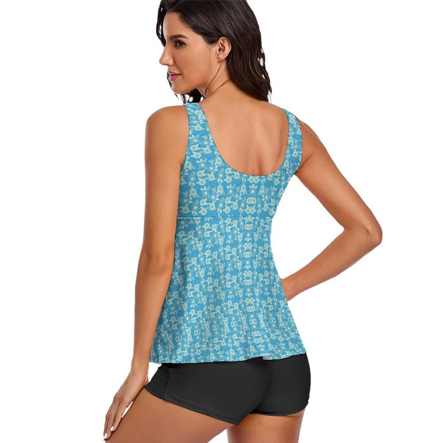 2-Piece Women's Tankini Swimsuit QZ6065