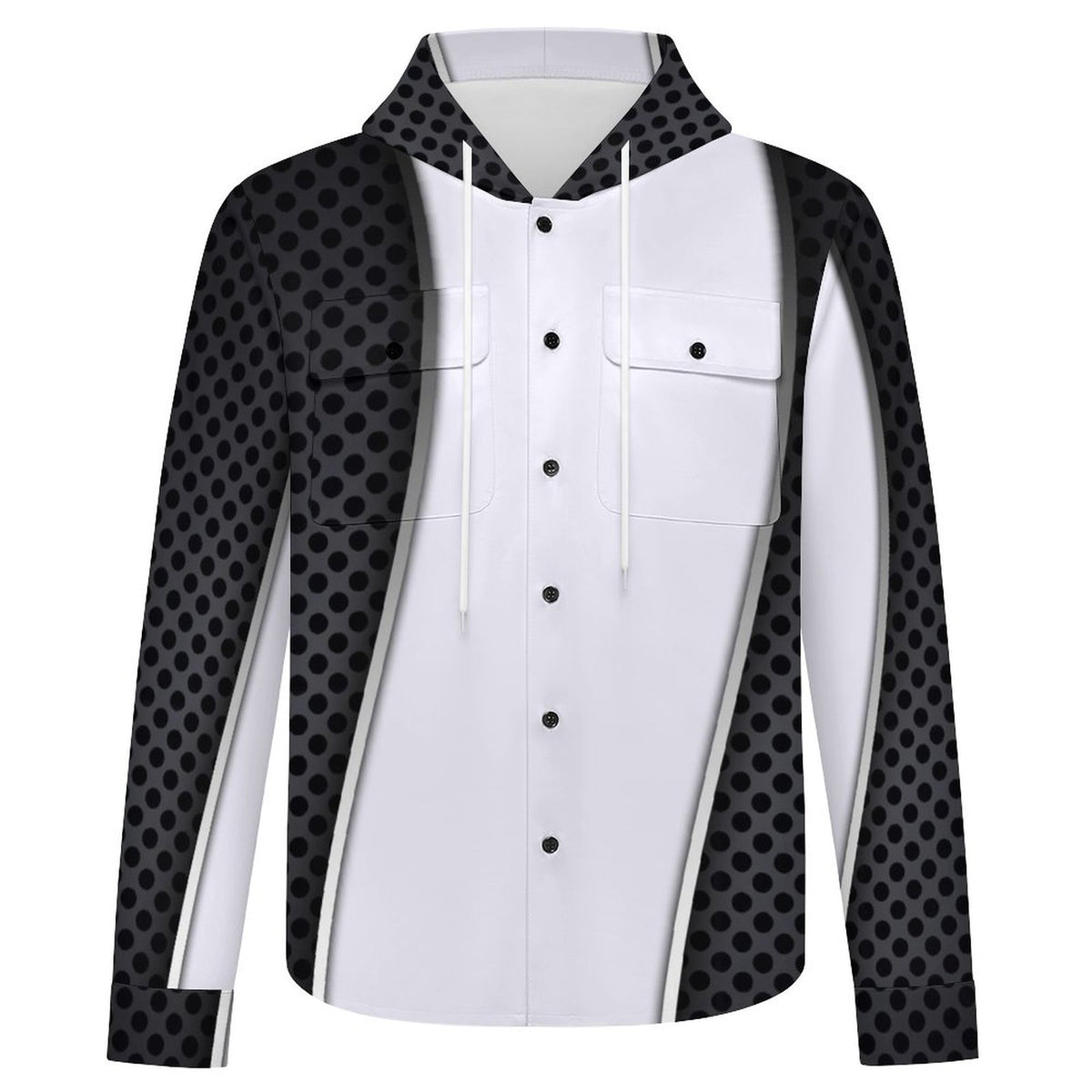 Custom Designed Long Sleeved Hooded Jacket